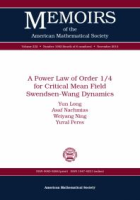 A_power_law_of_order_1_4_for_critical_mean_field_Swendsen-Wang_dynamics
