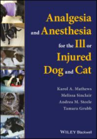 Analgesia_and_anesthesia_for_the_ill_or_injured_dog_and_cat